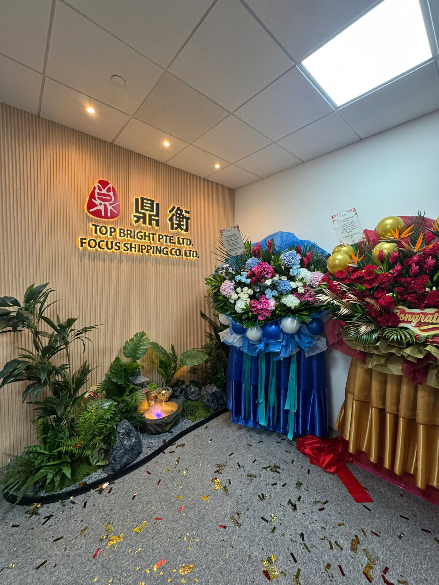 GOLDEN SEA SHIPPING CO., LTD. Proudly Represents Vietnam at FOCUS SHIPPING CO., LTD.'s Grand Office Opening Ceremony